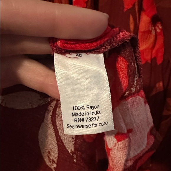 Sonoma Floral Boho Tiered Maxi Dress - Picture 7 of 7